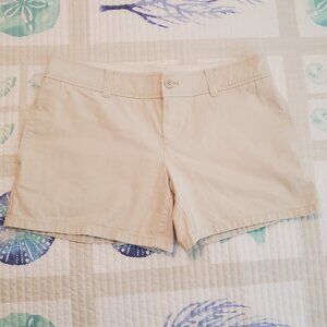 Lilly Pulitzer light tan - Palm Beach Fit Size 8